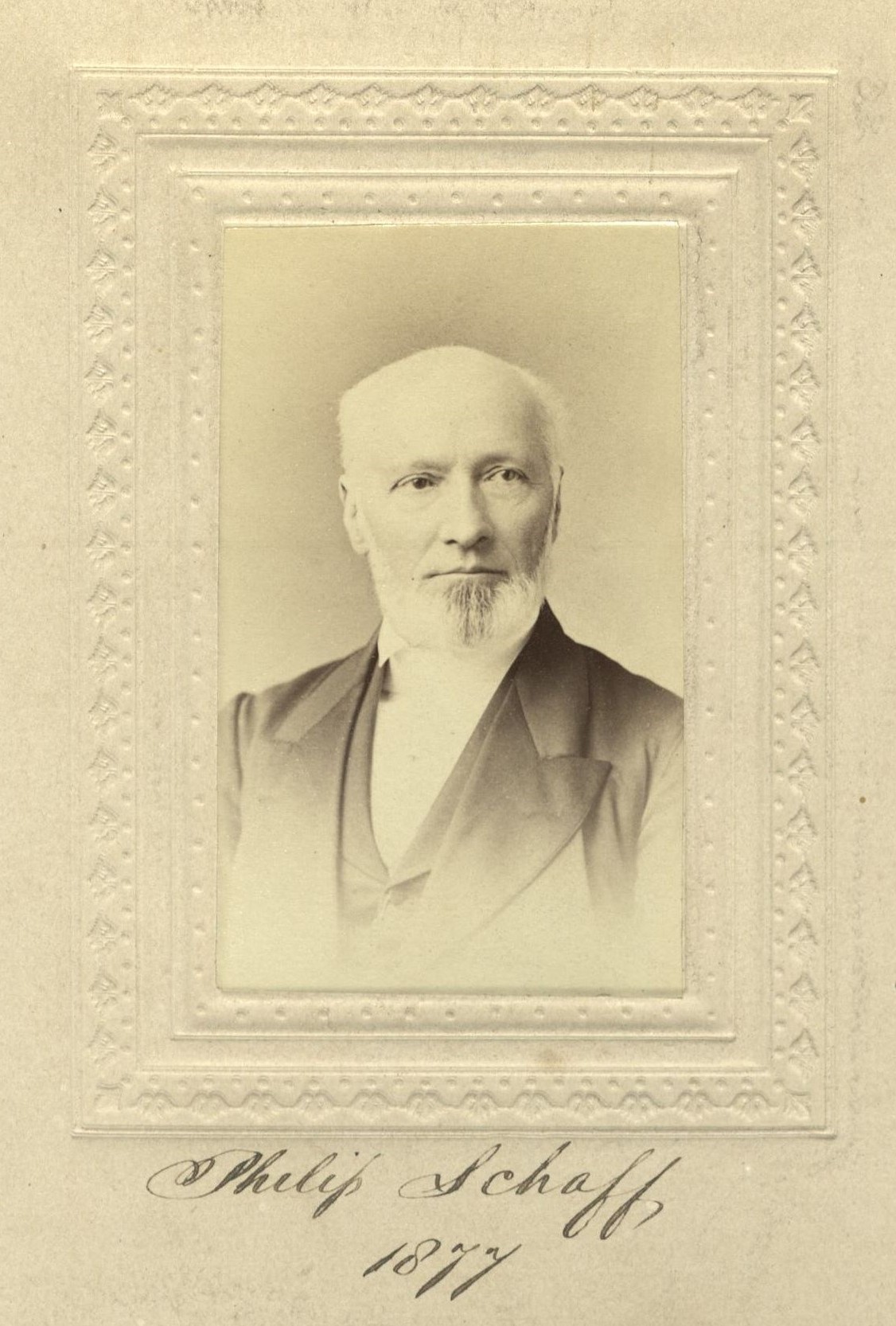 Member portrait of Philip Schaff